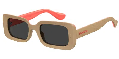Havaianas Sampa Xwl/ir Women's Sunglasses Brown Size 51