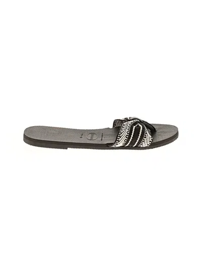 Pre-owned Havaianas Sandals In Black