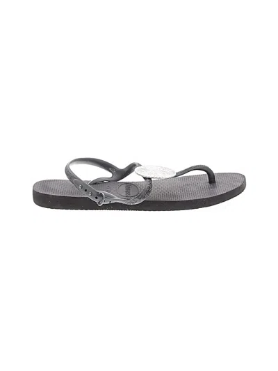 Pre-owned Havaianas Sandals In Black