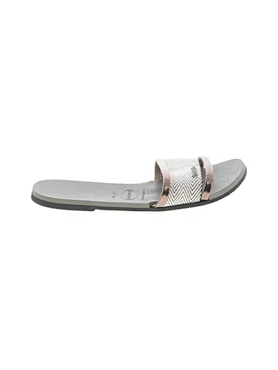 Pre-owned Havaianas Sandals In Gray