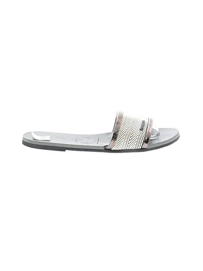 Pre-owned Havaianas Sandals In Gray