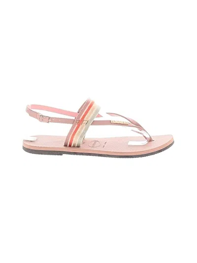 Pre-owned Havaianas Sandals In Pink