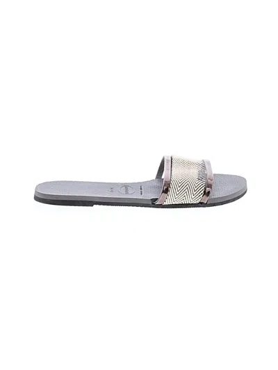 Pre-owned Havaianas Sandals In Silver