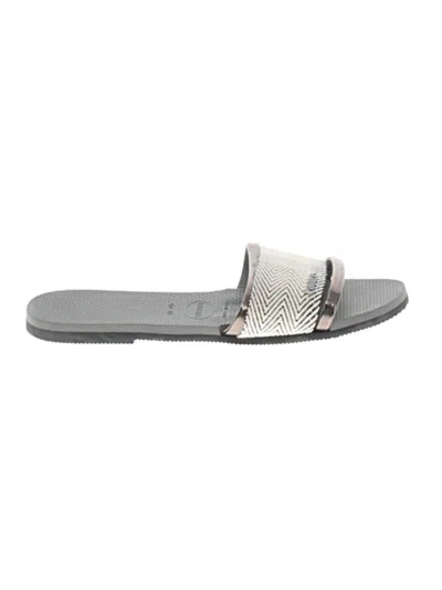 Pre-owned Havaianas Sandals In White