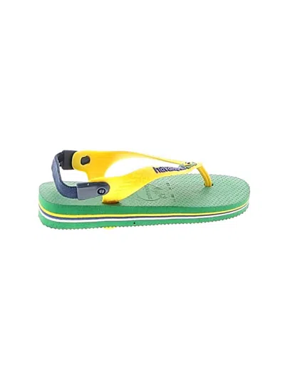 Pre-owned Havaianas Kids' Sandals In Yellow