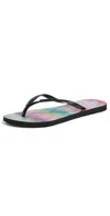 Havaianas Slim Bright Flip Flops Black