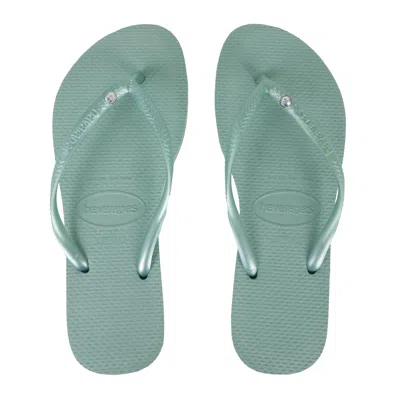 Havaianas Slim Crystal Sw Ii Clay In Multi