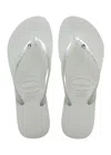 Havaianas Slim Crystal Sw Ii White In White