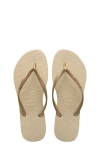 Havaianas Kids'  Slim Flip Flop In Gray