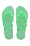 Havaianas Slim Garden Green In Animal Print