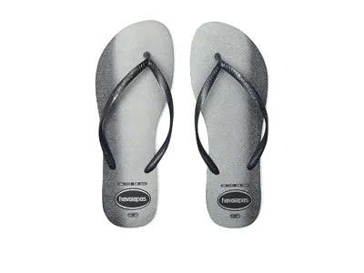 Havaianas Slim Gloss Flip Flop Sandal In Black