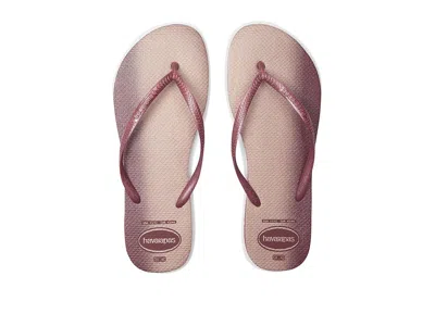 Havaianas Slim Gloss Flip Flop Sandal In Purple