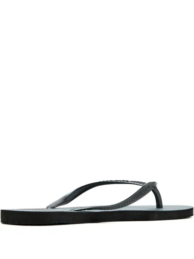 Havaianas Slim Gloss Flip-flops In Black
