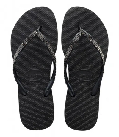Havaianas Slim Sparkle Black