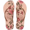 Havaianas Slim Organic Ballet Rose/golden Blush In Multi