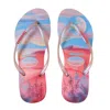 Havaianas Slim Paisage Macaroon Pink In Blue