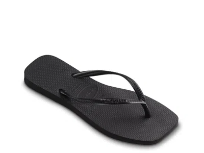 Havaianas Slim Point Flip Flop In Black