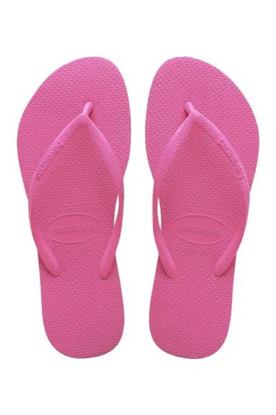 Havaianas Slim Rosa Crystal In Pink