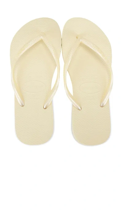 Havaianas Slim Sandal In Yellow