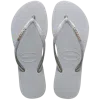 Havaianas Slim Sparkle Ii Ice Grey In Multi