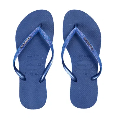 Havaianas Slim Sparkle Ii Indigo Blue