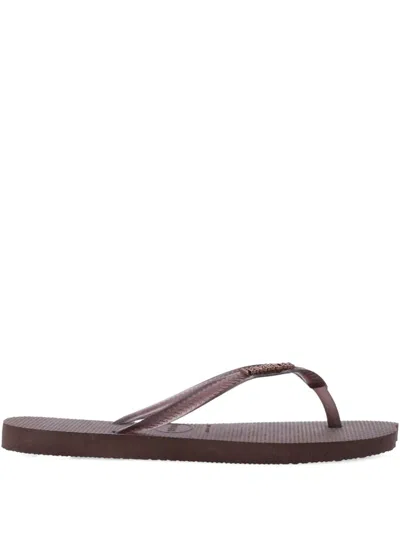 Havaianas Slim-split Flip-flops In Brown