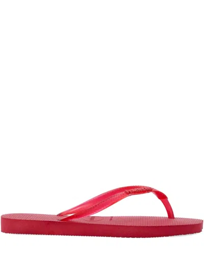 Havaianas Slim-split Flip-flops In Red