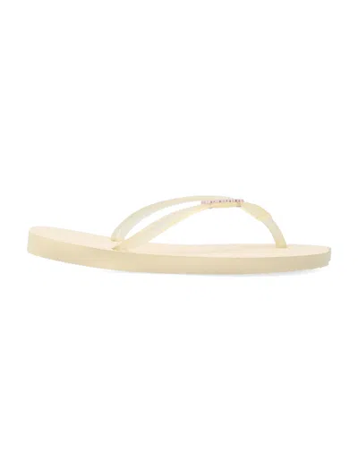 Havaianas Slim Split Flip-flops - Modern Split-toe Design In Buttercream