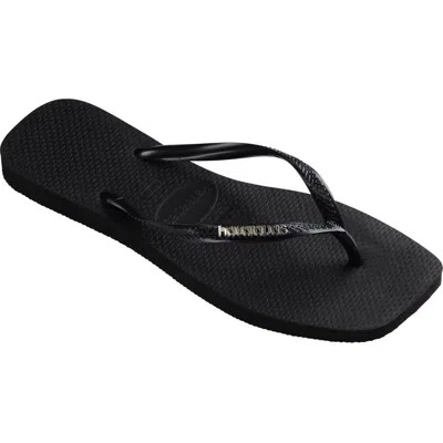 HAVAIANAS HAVAIANAS SLIM SQUARE LOGO FLIP FLOP