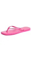 Havaianas Slim Womens Textured Thong Flip-flops In Pink Flux