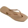 Havaianas Slim Square Logo Sandal
