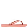 Havaianas Slim Square-shape Rubber Flip Flops In Pink