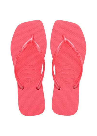 HAVAIANAS SLIM SQUARE TROPICAL CORAL