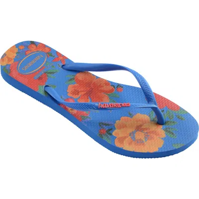 Havaianas Slim Summer Bliss Flip Flop In Multi