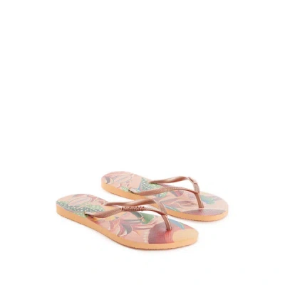 Havaianas Slim Tropical Flip Flops In Multi