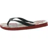 Havaianas Slim Tropical Vibes Womens Slip On Flip Flops Thong Sandals In Multi