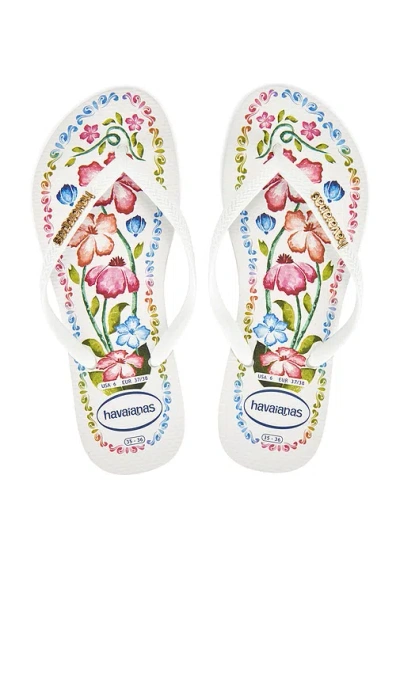 Havaianas Slim Tropicalia Vibes Sandal