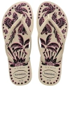 Havaianas Slim Tucano Sandal In Beige