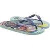 Havaianas Star Wars Flip Flop In Clay/navy Blue