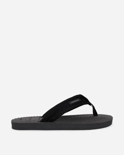 Havaianas Surfer Coast Flip Flops New Graphite / In Black