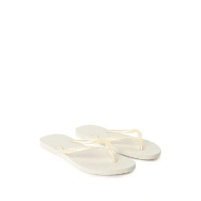 Havaianas Tongs Slim In Blanc