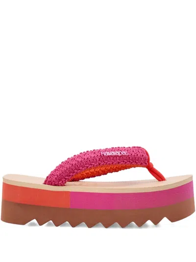 HAVAIANAS TOP CHUNKY BOHO PLATFORM FLIP-FLOPS