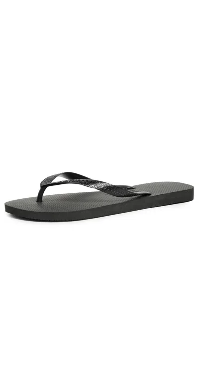 Havaianas Top Flip Flops Black