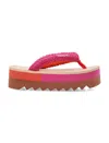 Havaianas Top High Chunky Boho Flip-flops In Rust