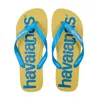 Havaianas Kids Top Logomania 2 Beige In Gold