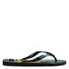 Havaianas Top Marvel Classics Flip Flops In Black