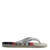 Havaianas Top Nautical White Flip Flops In White