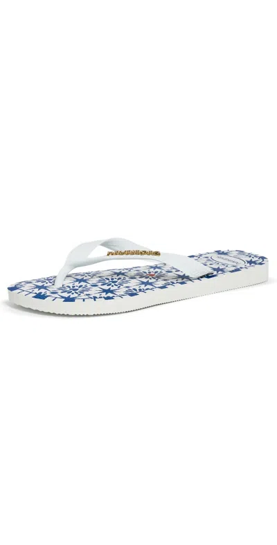 Havaianas Top Sao Luis Flip Flops White
