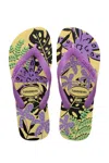 Havaianas Top Summer Joy Yellow In Blue