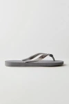Havaianas Top Tiras Flip Flop Sandal In Steel Grey, Women's At Urban Outfitters In Gray